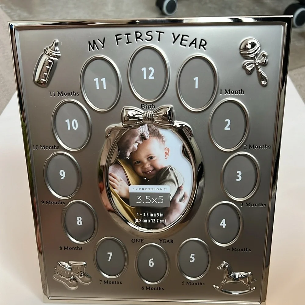Baby 'My First Year' Collage Frame